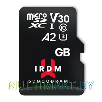 Карта памяти GOODRAM IRDM microSDXC IR-M2AA-0640R12 64GB